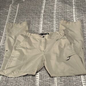 Women's Beige Cargo Pants